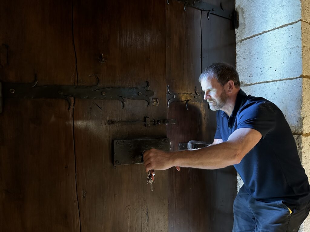 French Chateau lock repair