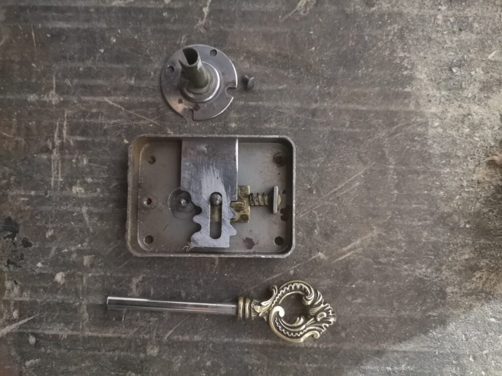 Cupboard Lock Key refurbishment